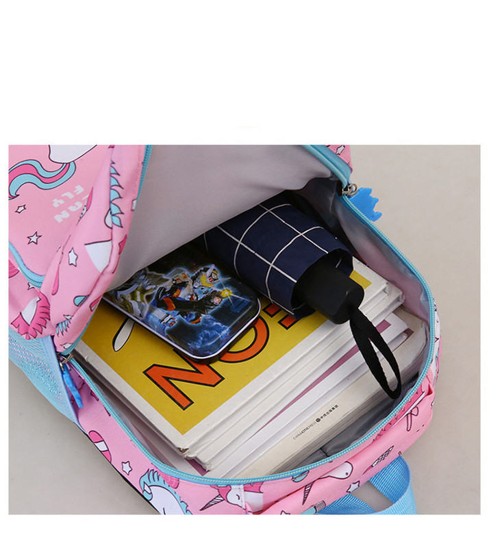 Нов модел детска раница с презрамки и преден джоб