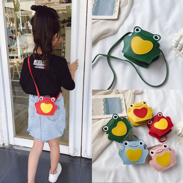 Нов модел малка детска чанта за момичета от еко кожа