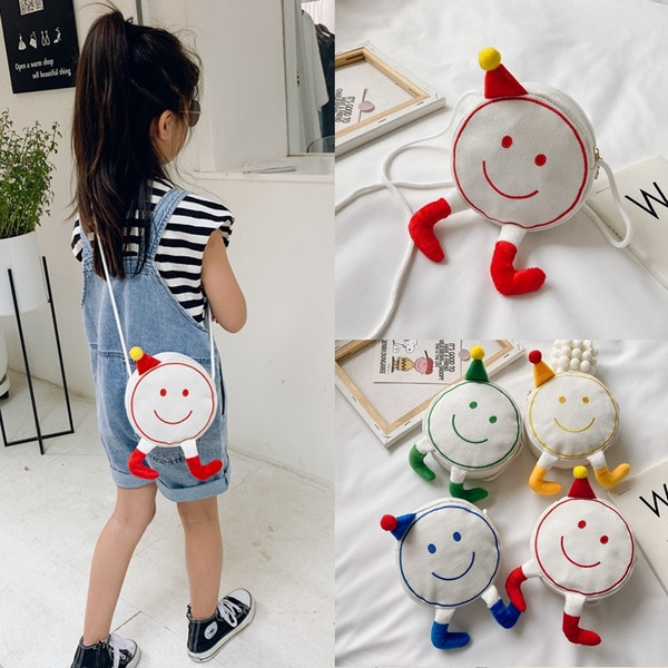 Малка детска чанта за рамо с 3D елемент