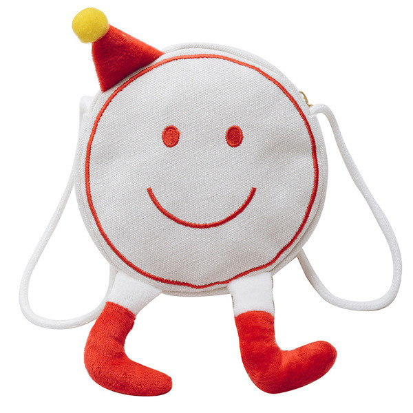 Малка детска чанта за рамо с 3D елемент