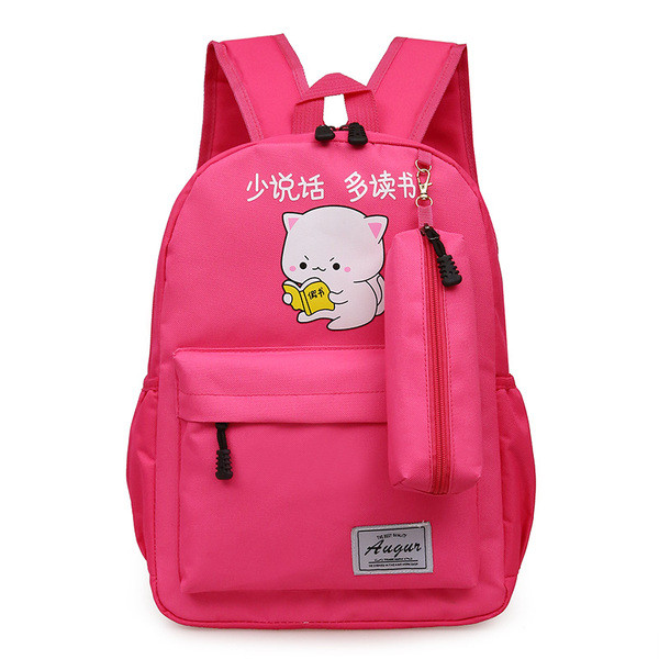 Нов модел детска раница с предни джобове -два модела