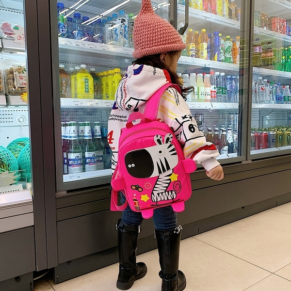 Детска раница с 3D елемент за момичета и момчета