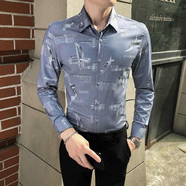 Elegantna muška košulja Slim model s klasičnim ovratnikom i gumbima