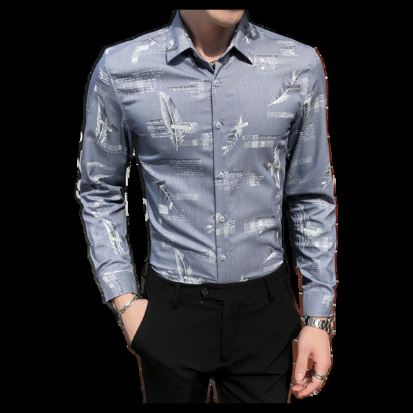 Elegantna muška košulja Slim model s klasičnim ovratnikom i gumbima