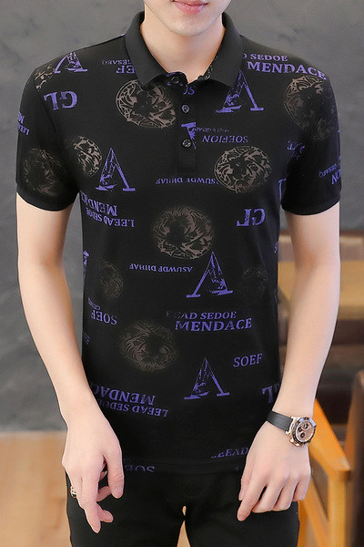 Moderna muška majica s klasičnim ovratnikom i gumbima