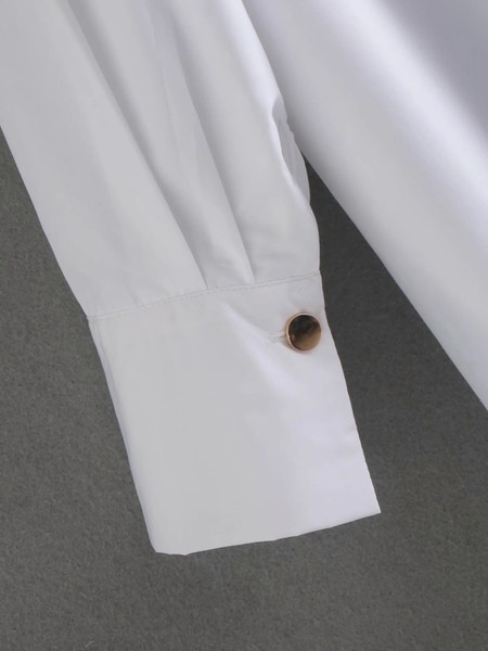 Novi model ženske duge košulje sa džepom