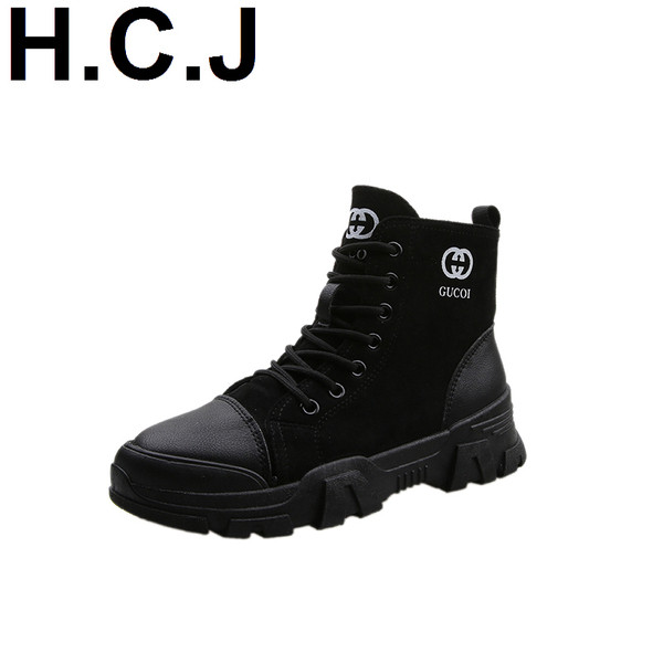 Ženske čizme od brušene kože s vezicama