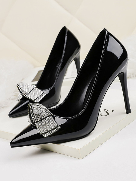 NOVI model elegantnih ženskih cipela na visoku petu sa kamenčićima