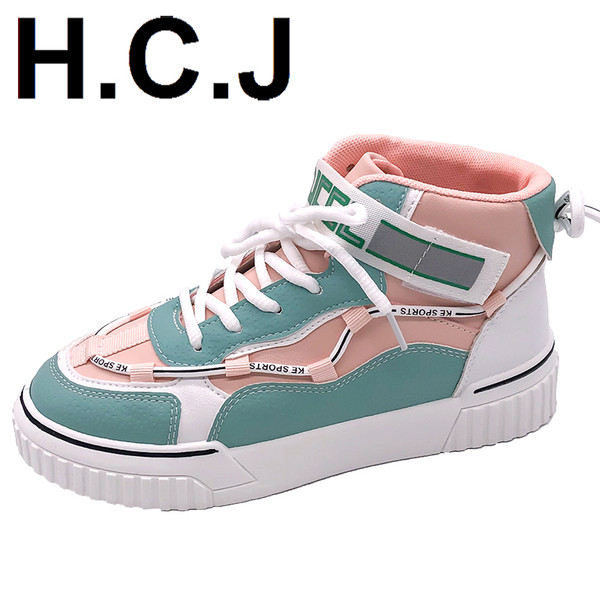 Šarene ženske kožne tenisice s ravnim potplatom