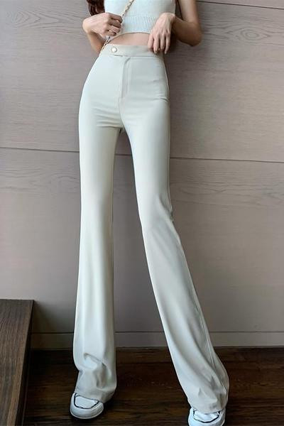 Novi model širokih ženskih hlača sa visokim strukom