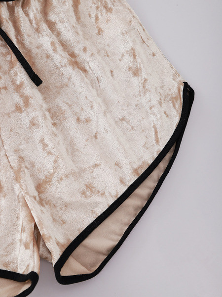 Ženska pidžama iz dva dijela, kratke hlače s visokim strukom i majicom bez rukava