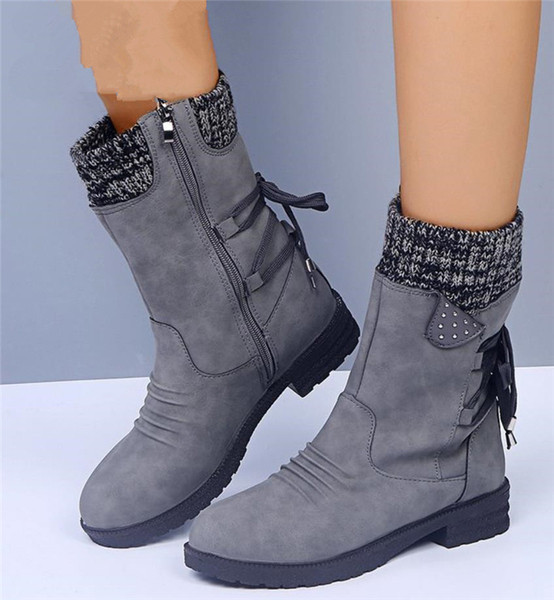 Naiste sügis-talvised saapad luku ja paeltega