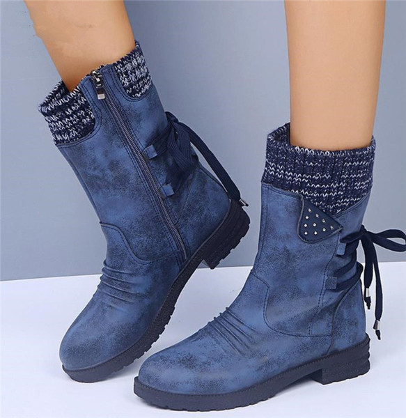 Naiste sügis-talvised saapad luku ja paeltega