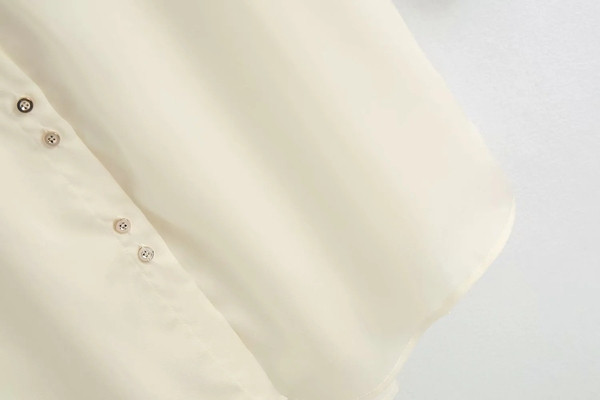 Klassikalise kraega vabaaja pikk naiste särk