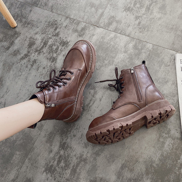 Naiste vabaaja saapad ökonahast luku ja paeltega