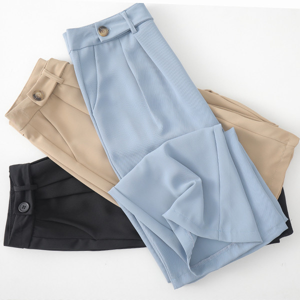 Naiste vabaaja püksid - lai mudel