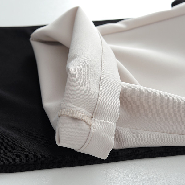 Uus kõrge vöökohaga naiste pükste mudel - sirge mudel