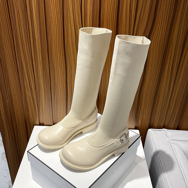 Ženske casual čizme s ravnim potplatom