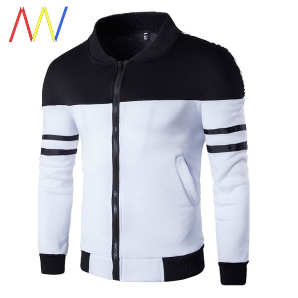 Őszi sport alkalmi kabát cipzárral