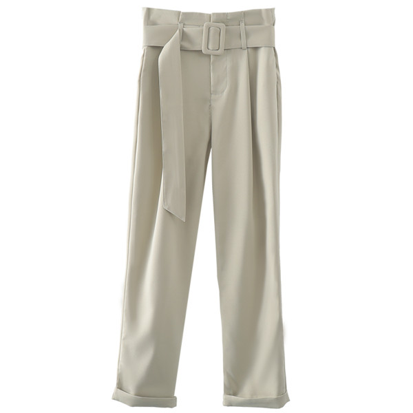 Új modell női nadrág övvel - magas derék