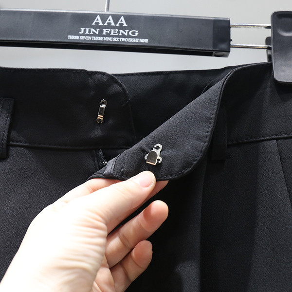 Női hosszú nadrág magas derékkal - egyenes modell