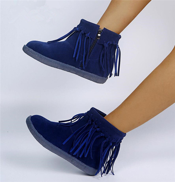 Casual jesensko-zimske čizme s resama