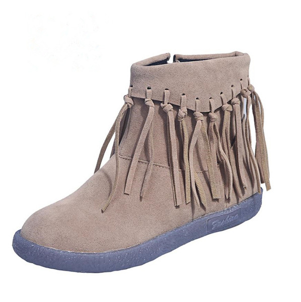 Casual jesensko-zimske čizme s resama