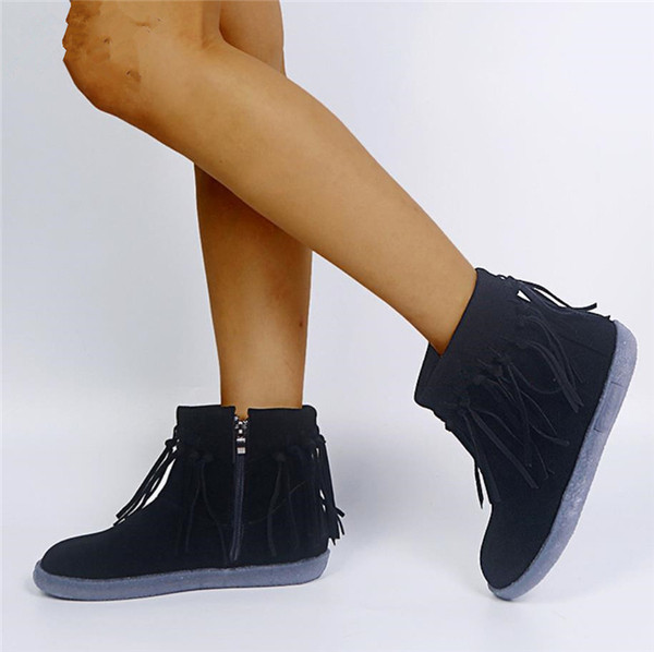 Casual jesensko-zimske čizme s resama