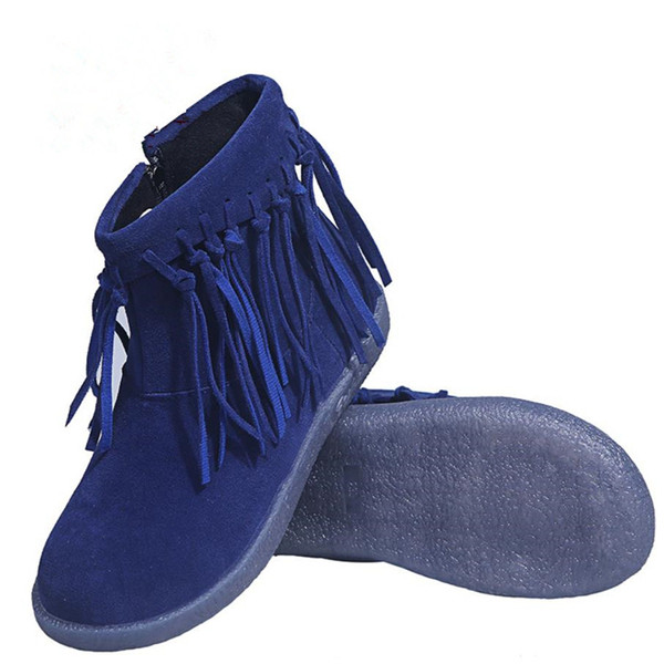 Casual jesensko-zimske čizme s resama