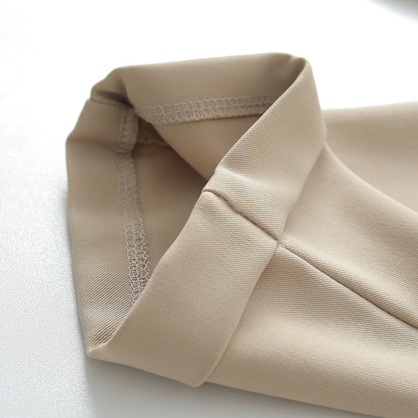 Divatos női hosszú nadrág övvel - magas derék