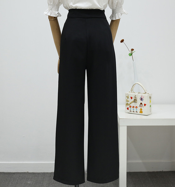 Új modell női nadrág magas derékkal - széles modell