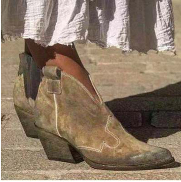 Új modell hegyes modell eco velúr cowboy típusból