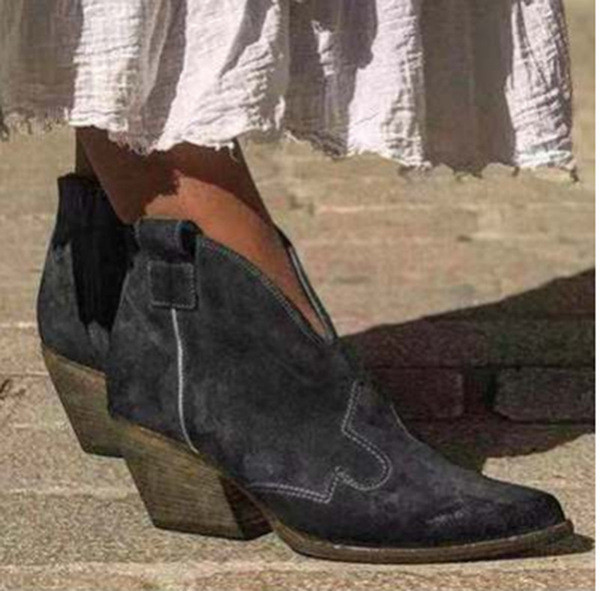 Új modell hegyes modell eco velúr cowboy típusból