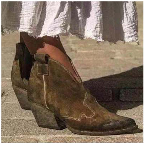 Új modell hegyes modell eco velúr cowboy típusból