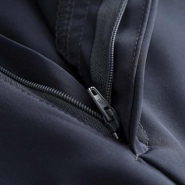 Moderne ženske hlače s visokim strukom - crne i sive