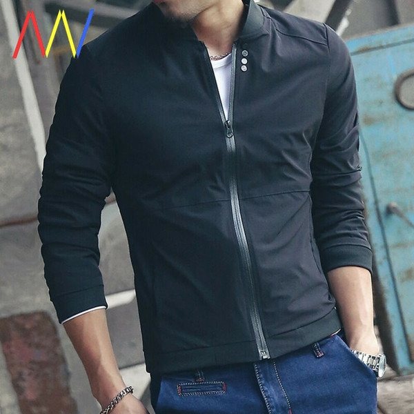 Alkalmi férfi dzseki cipzáras sima modellel