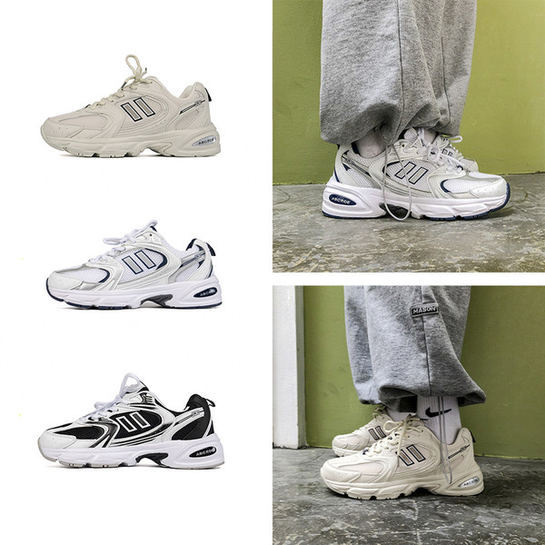 Férfi sportcipő fűzővel - tavaszra és nyárra