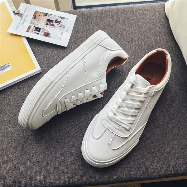 Eko bőrből készült alkalmi férfi tornacipő