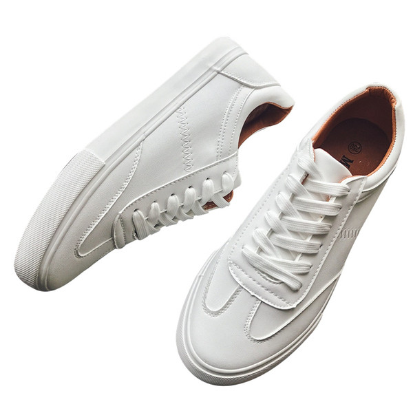 Eko bőrből készült alkalmi férfi tornacipő