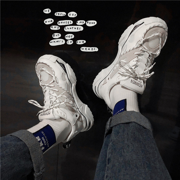 Férfi alkalmi tornacipő fűzővel - két modell