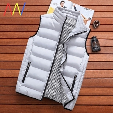 Alkalmi férfi mellény cipzárral