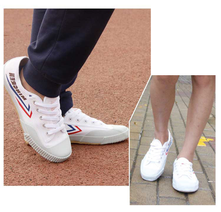 Muške tekstilne tenisice sa natpisima i ravnim đonom