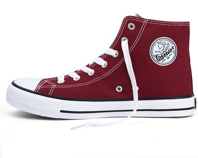 Magas unisex tornacipő rátéttel