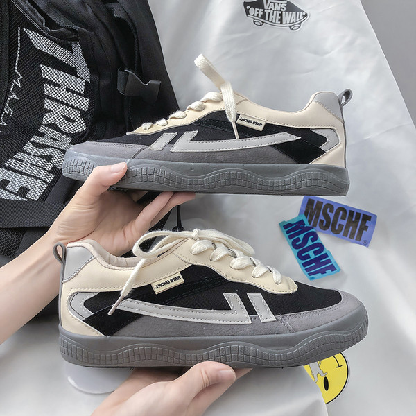 Alkalmi férfi tornacipő fűzővel