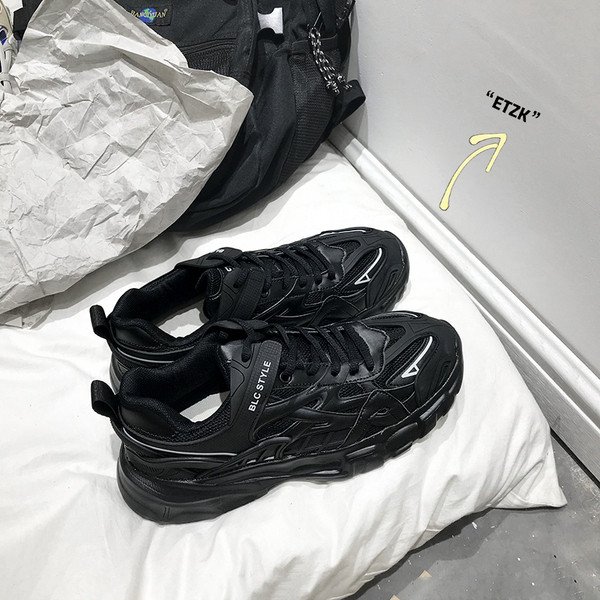 Férfi sportcipő fűzővel - retro stílusú