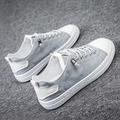 Férfi vászon tornacipő fűzős