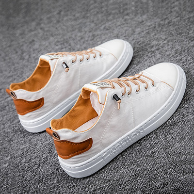 Férfi vászon tornacipő fűzős