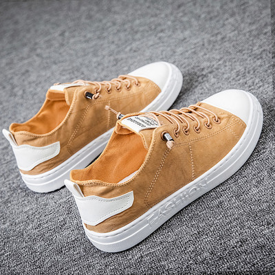 Férfi vászon tornacipő fűzős