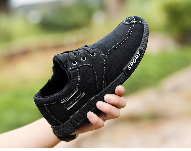 Férfi alkalmi cipő fűzővel és vékony talppal