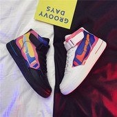 Eko bőrből készült modern férfi tornacipő lapos talppal, két modellben